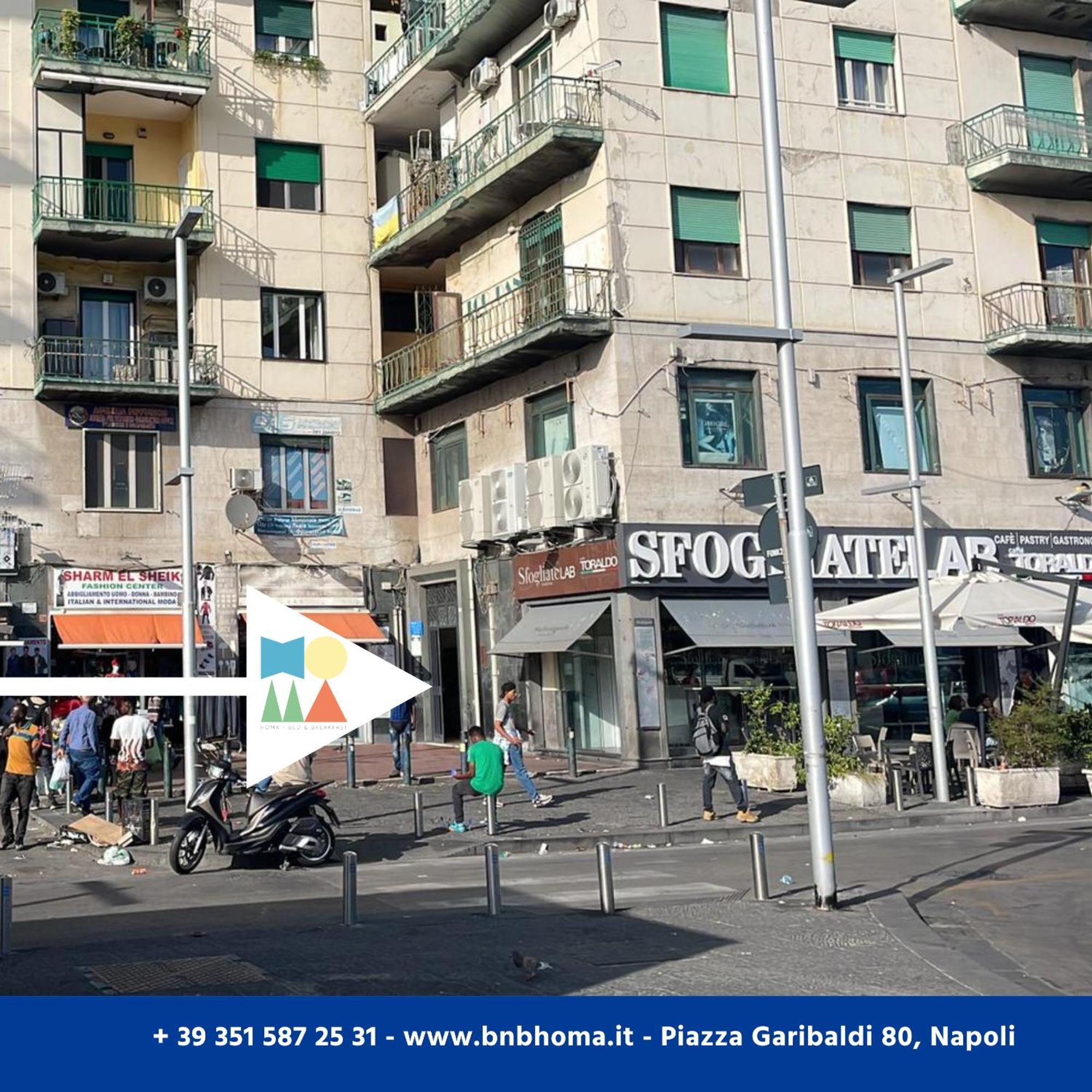 Bed and Breakfast Beb Homa Nápoles Exterior foto